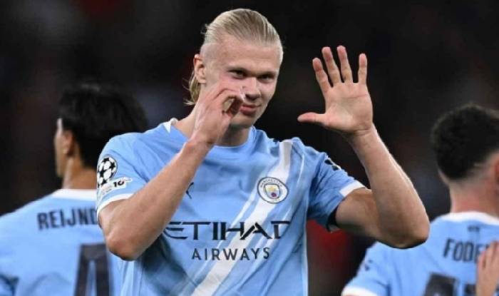 Haaland lập kỷ lục ấn tượng ở c&uacute;p C1 ch&acirc;u &Acirc;u