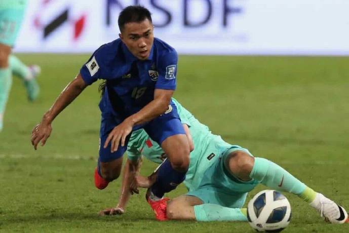 Tuyển Th&aacute;i Lan đứng trước mu&ocirc;n v&agrave;n nỗi lo sau trận thua Trung Quốc