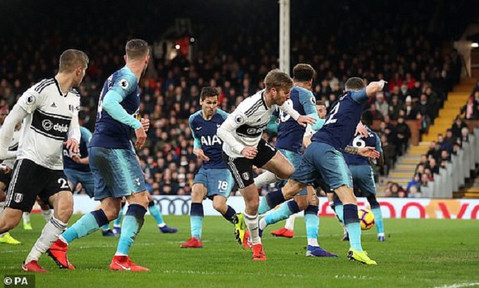 Kết quả Ngoại hạng Anh v&ograve;ng 23: Fulham vs Tottenham, 23h ng&agrave;y 20/1