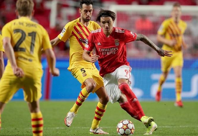 Si&ecirc;u m&aacute;y t&iacute;nh dự đo&aacute;n Benfica vs Barcelona, 3h00 ng&agrave;y 22/1