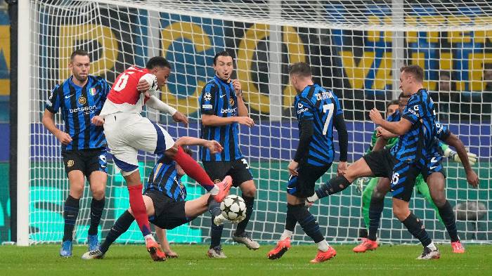 Opta dự đo&aacute;n v&ograve;ng 7 c&uacute;p C1 ch&acirc;u &Acirc;u: Căng thẳng đại chiến Inter vs Arsenal