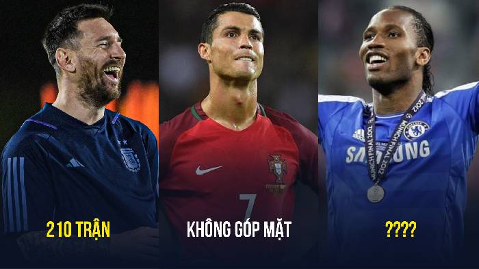 Top 5 si&ecirc;u sao c&oacute; 100 b&agrave;n nhanh nhất thế kỷ 21: Kh&ocirc;ng c&oacute; Ronaldo
