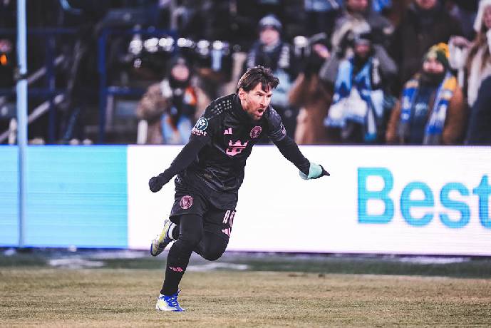 Messi ghi b&agrave;n đẳng cấp gi&uacute;p Inter Miami gi&agrave;nh chiến thắng đầu ti&ecirc;n