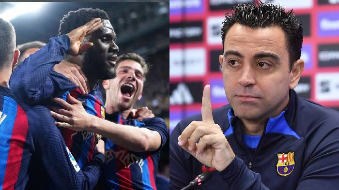 Đ&aacute;nh bại Real Madrid, Xavi d&agrave;nh lời khuy&ecirc;n cho c&aacute;c học tr&ograve;