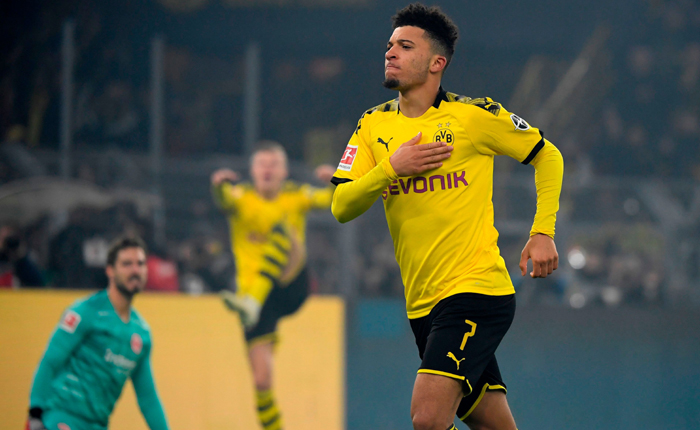 MU 'đi đ&ecirc;m' th&agrave;nh c&ocirc;ng với Jadon Sancho?