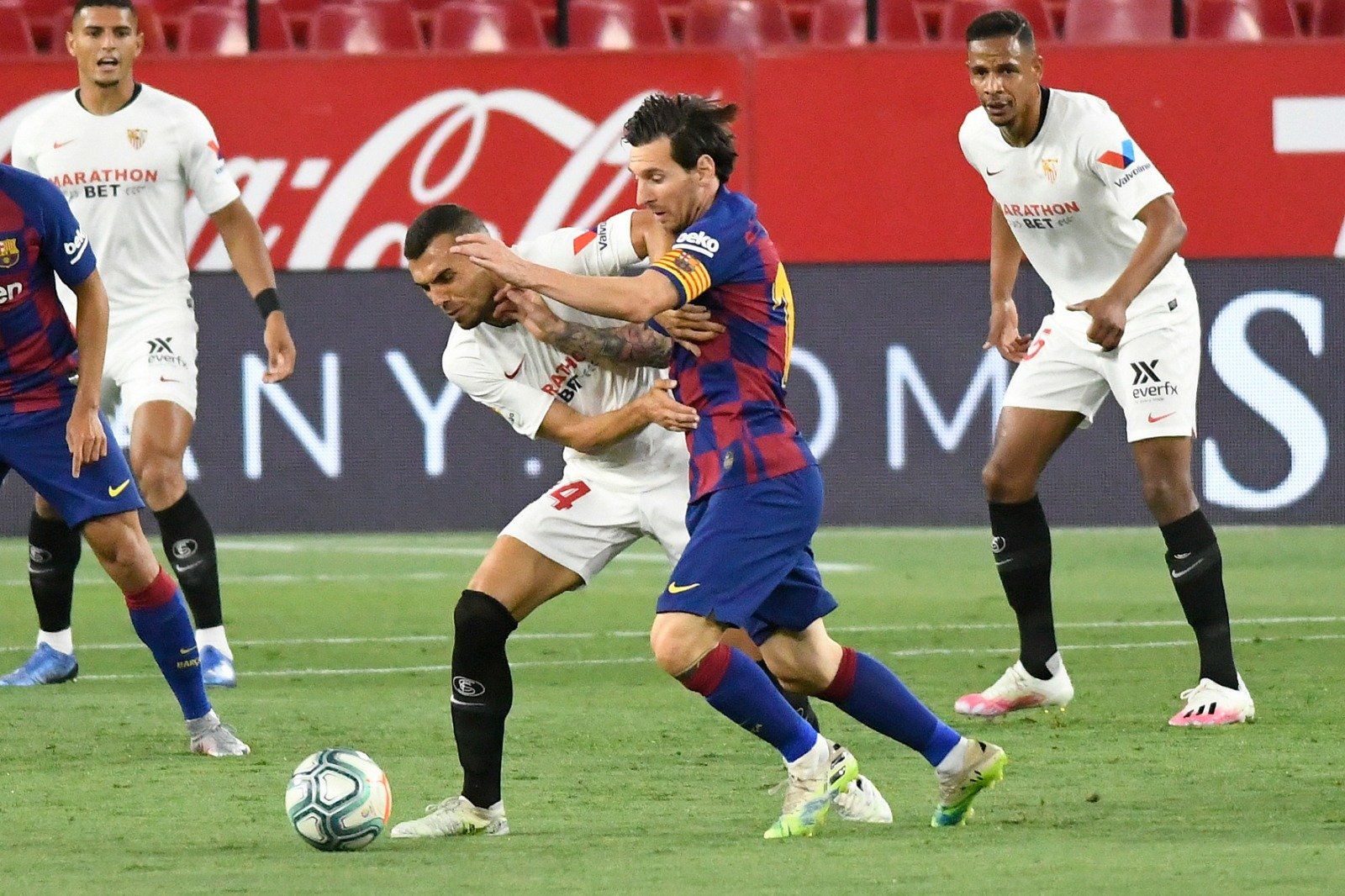 Kết quả Sevilla vs Barcelona, 3h00 ng&agrave;y 20/6