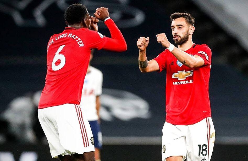 Bruno Fernandes h&agrave;i l&ograve;ng khi được chơi cạnh Pogba