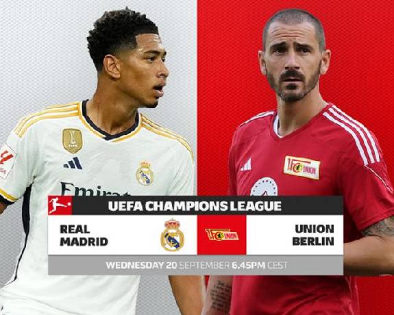 Nhận định, soi k&egrave;o Real Madrid vs Union Berlin, 23h45 ng&agrave;y 20/9