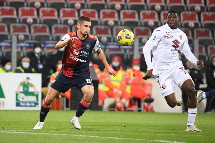 Nhận định, soi k&egrave;o Cagliari vs Torino, 23h00 ng&agrave;y 20/10: Torino rơi tự do