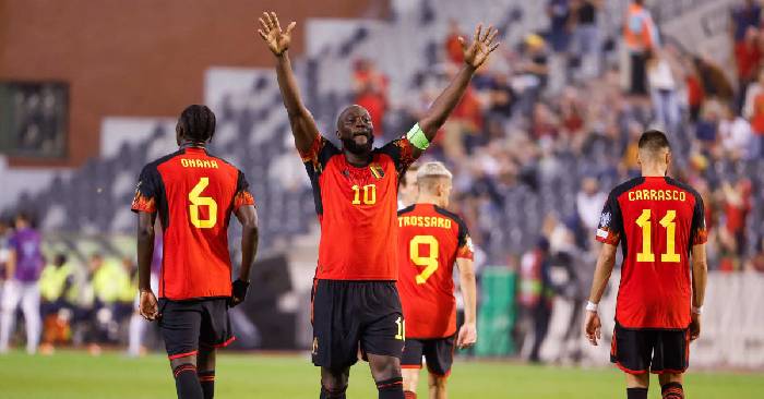 Lukaku lập poker gi&uacute;p Bỉ thắng Azerbaijan tại v&ograve;ng loại Euro 2024