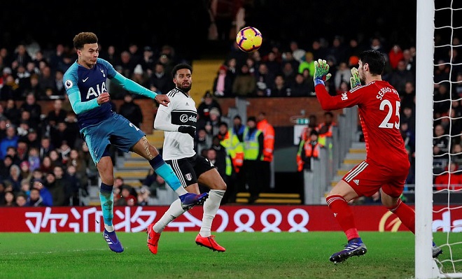 Xem lại Fulham vs Tottenham (Premier League, Ngoại hạng Anh v&ograve;ng 23)