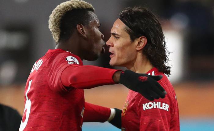 Edinson Cavani đi v&agrave;o lịch sử trong ng&agrave;y MU lại ngược d&ograve;ng