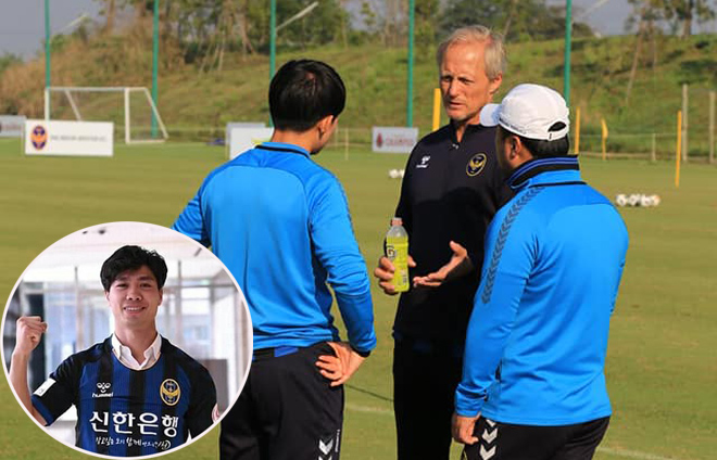 HLV Incheon United vẫn chưa vui d&ugrave; C&ocirc;ng Phượng ghi b&agrave;n ở trận ra mắt