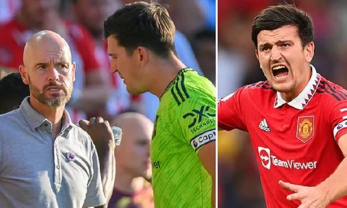 Thanh l&yacute; Maguire, M.U đưa tr&ograve; cũ của Ten Hag v&agrave;o tầm ngắm