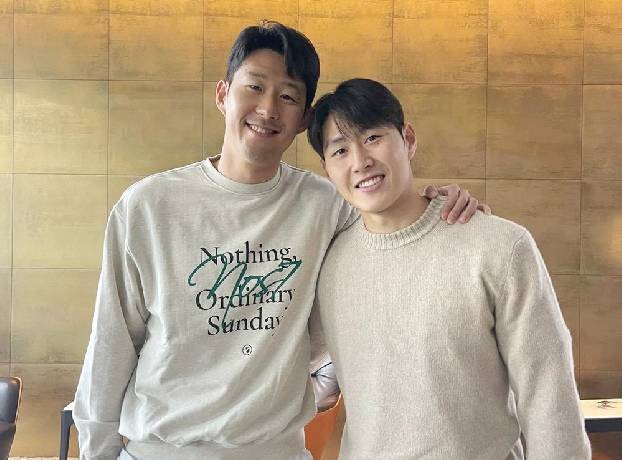 Son Heung-min nhận lời xin lỗi của Lee Kang-in, mong NHM tha thứ cho đ&agrave;n em