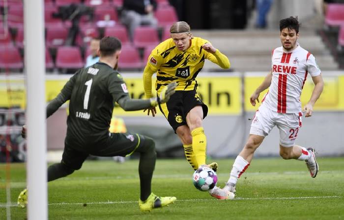 BXH Chiếc gi&agrave;y v&agrave;ng ch&acirc;u &Acirc;u 2020/21: Haaland &aacute;p s&aacute;t Ronaldo