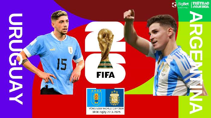 Si&ecirc;u m&aacute;y t&iacute;nh dự đo&aacute;n Uruguay vs Argentina, 06h30 ng&agrave;y 22/3