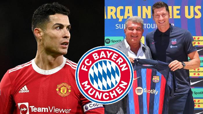 Mất Lewandowski v&agrave;o tay Barca, Bayern bất ngờ 'quay xe' với Ronaldo