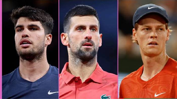 Djokovic, Sinner v&agrave; Alcaraz đồng loạt r&uacute;t khỏi Canadian Open 2025
