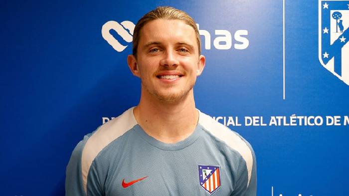 Atletico Madrid sử dụng h&igrave;nh ảnh ch&oacute; pitbull để giới thiệu t&acirc;n binh Gallagher