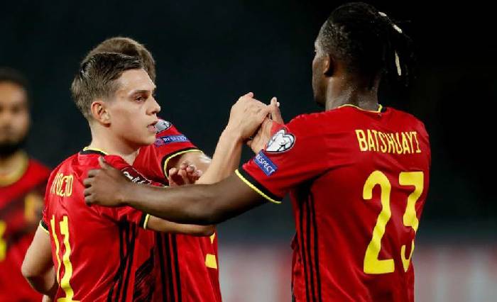 Soi bảng vị cầu thủ ghi b&agrave;n Bỉ vs Canada, 2h ng&agrave;y 24/11