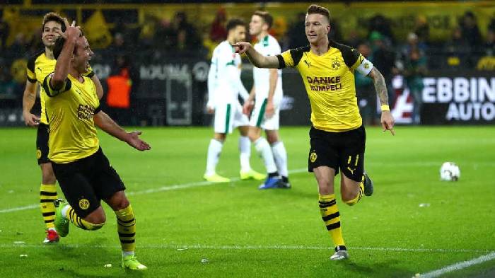 Lịch thi đấu b&oacute;ng đ&aacute; h&ocirc;m nay 22/1: M'gladbach vs Dortmund