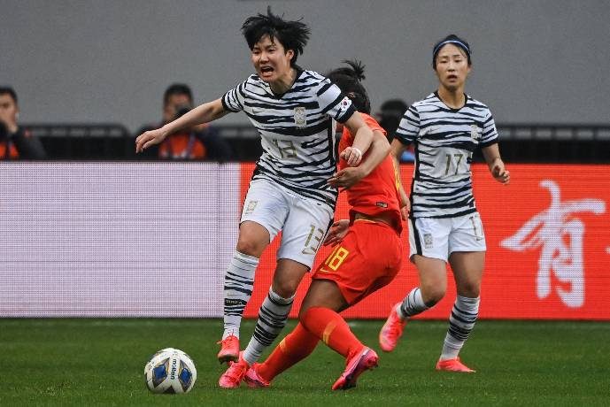 Soi k&egrave;o phạt g&oacute;c Nữ Myanmar vs Nữ H&agrave;n Quốc, 15h ng&agrave;y 24/1