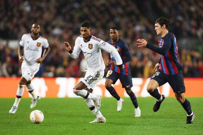 Soi bảng vị cầu thủ ghi b&agrave;n MU vs Barcelona, 3h ng&agrave;y 24/2