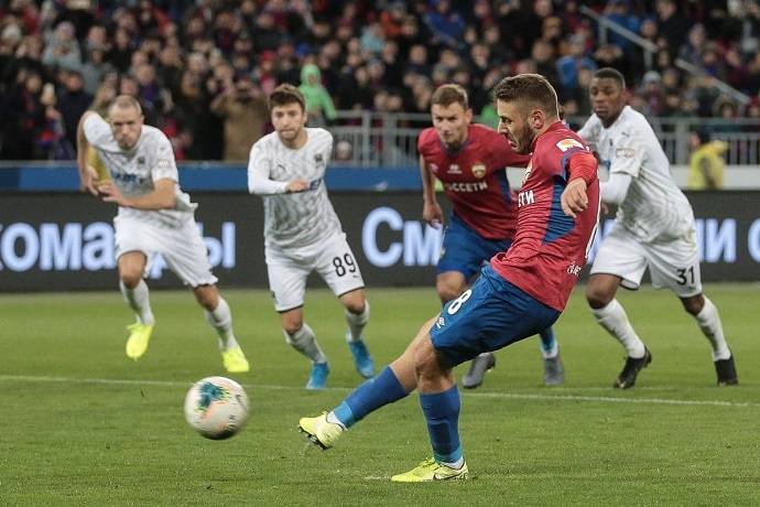Soi k&egrave;o phạt g&oacute;c CSKA vs Krasnodar, 21h30 ng&agrave;y 23/2