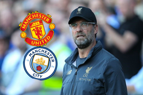 HLV Klopp quan ngại về chức v&ocirc; địch trước trận derby Manchester
