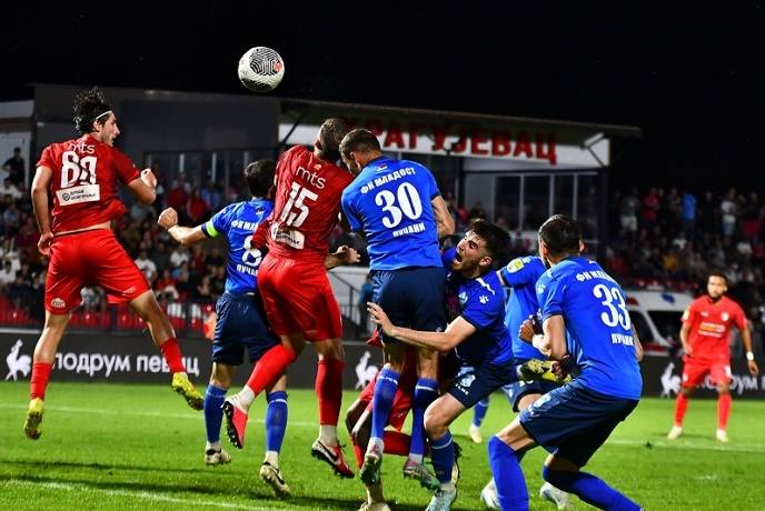 Nhận định, soi k&egrave;o Mladost vs Radnicki, 1h00 ng&agrave;y 24/4: Gi&agrave;nh giật từng điểm