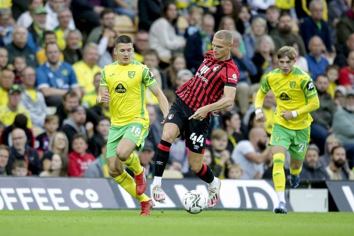 Soi k&egrave;o, dự đo&aacute;n Macao Norwich vs Bournemouth 1h45 ng&agrave;y 24/8