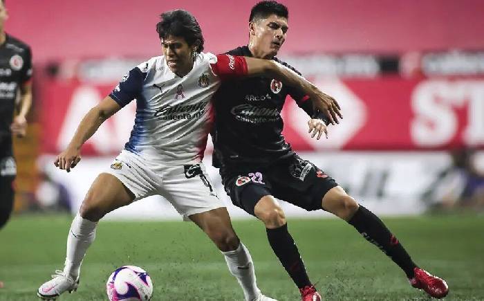 Soi k&egrave;o g&oacute;c Club Tijuana vs Guadalajara, 10h00 ng&agrave;y 23/8
