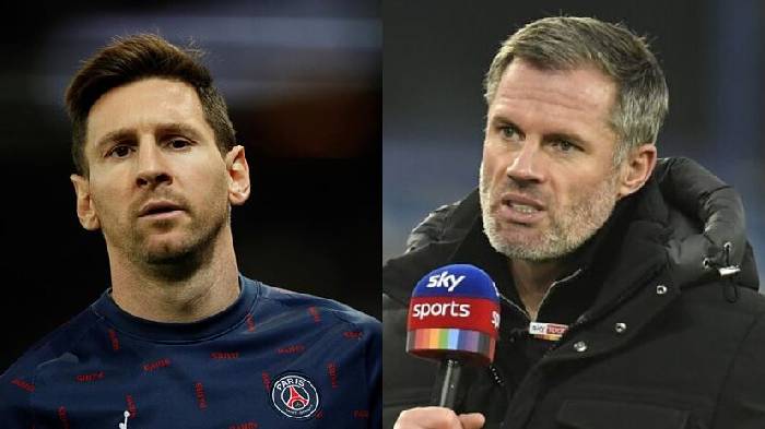 Carragher c&ocirc;ng khai tin nhắn 'tho&aacute; mạ' của Messi