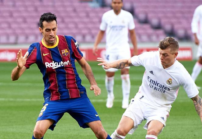 Soi bảng dự đo&aacute;n tỷ số ch&iacute;nh x&aacute;c Barcelona vs Real Madrid, 21h15 ng&agrave;y 24/10