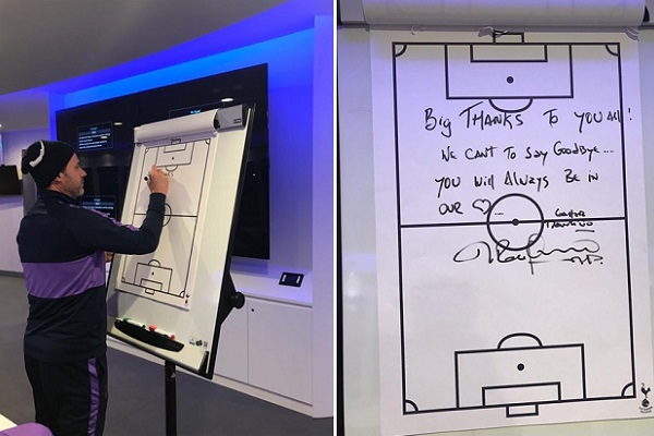HLV Pochettino nhắn gửi đầy x&uacute;c động đến cầu thủ Tottenham
