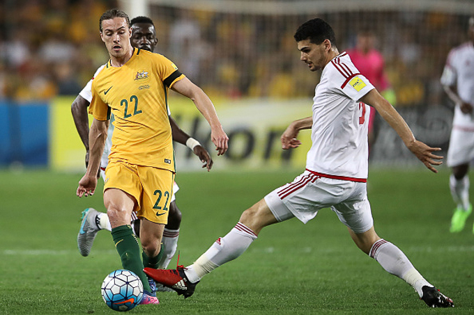 Ph&acirc;n t&iacute;ch tỷ lệ UAE vs Australia, 23h ng&agrave;y 25/1