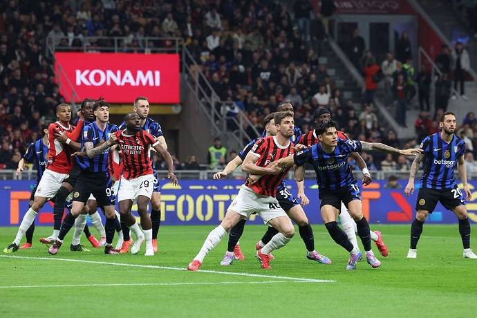 Soi k&egrave;o phạt g&oacute;c Inter Milan vs AC Milan, 2h00 ng&agrave;y 24/4
