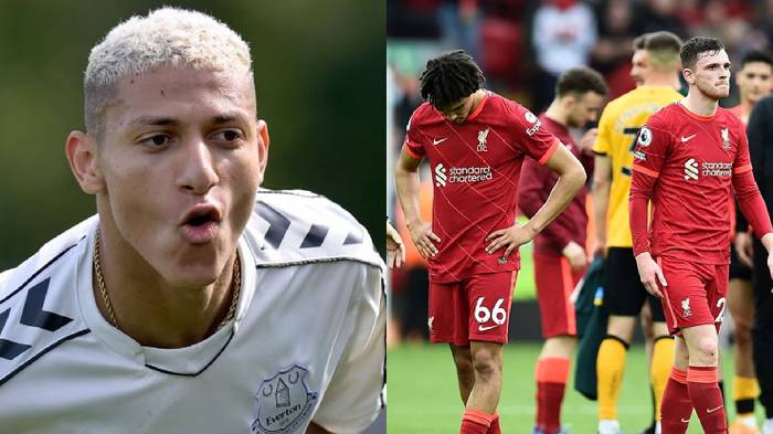 Richarlison hả h&ecirc; sung sướng, chế nhạo Liverpool về nh&igrave; ở Premier League