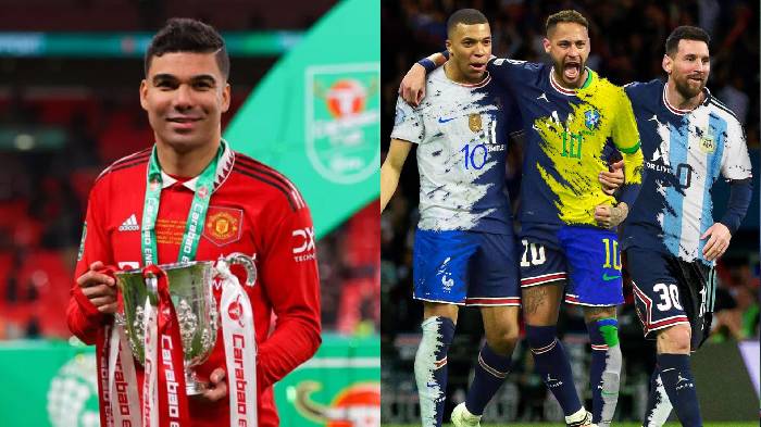 Casemiro đứng ra thuyết phục si&ecirc;u sao của PSG về Man United