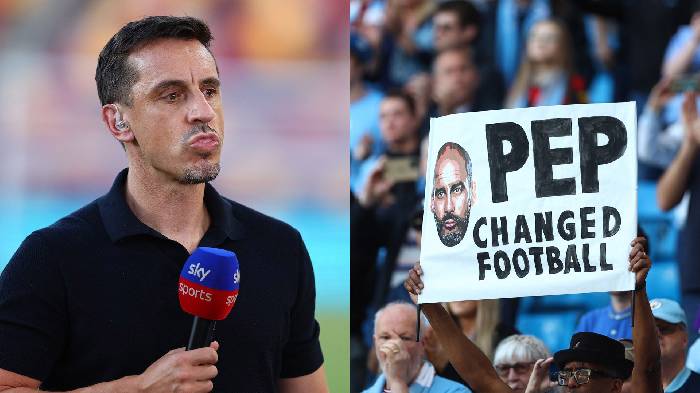 Gary Neville 'đọc vị' b&iacute; quyết chiến thắng của Pep ở Man City