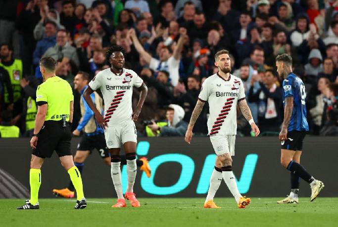 Xabi Alonso giải th&iacute;ch l&yacute; do Leverkusen thất bại ở chung kết Europa League