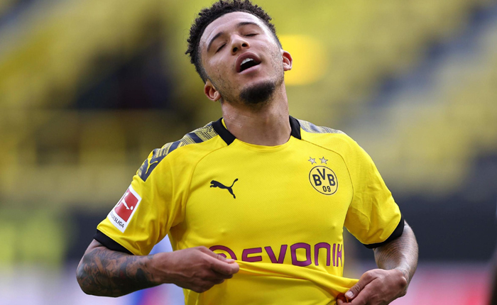 MU c&oacute; động th&aacute;i lạ trong thương vụ Jadon Sancho