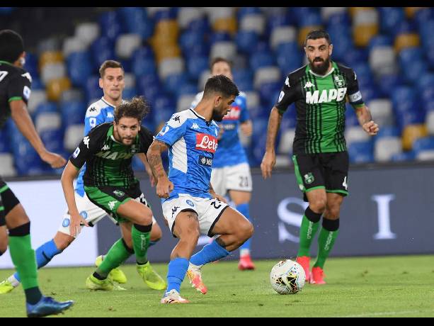 Soi k&egrave;o g&oacute;c Sassuolo vs Napoli, 23h30 ng&agrave;y 23/8