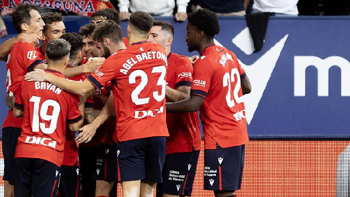 Soi k&egrave;o g&oacute;c Valencia vs Osasuna, 00h00 ng&agrave;y 25/9