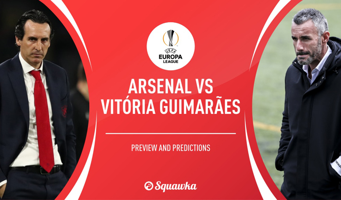 Dự đo&aacute;n Arsenal vs Guimaraes (2h 25/10) bởi Squawka