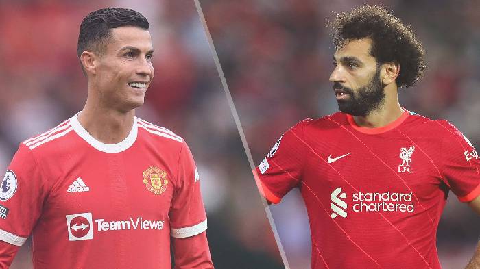 Đội h&igrave;nh kết hợp MU vs Liverpool (22h30 24/10): Ronaldo đ&aacute; cặp với Salah