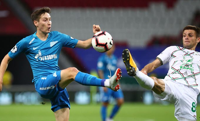 Ph&acirc;n t&iacute;ch tỷ lệ Rubin Kazan vs Zenit, 18h ng&agrave;y 23/11