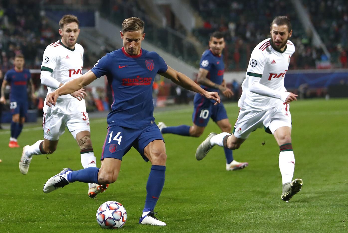 Nhận định Atletico Madrid vs Lokomotiv Moscow, 3h00 ng&agrave;y 26/11