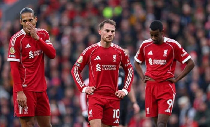 Liverpool tệ nhất từ năm 1965, HLV Slot tuy&ecirc;n bố cứng rắn